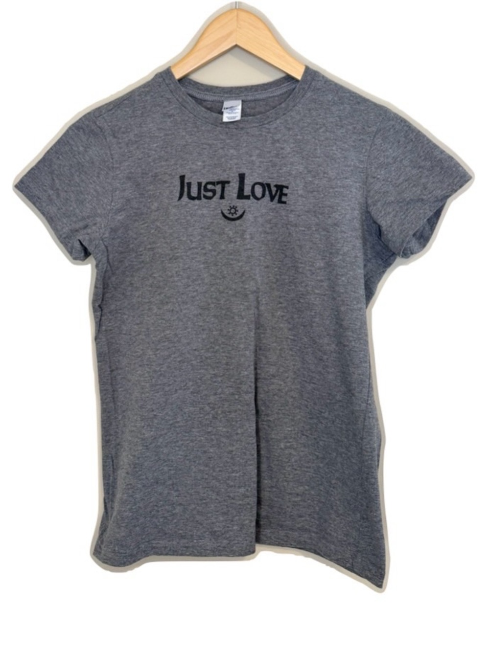 Just Love Short Sleeve Gray T-Shirt